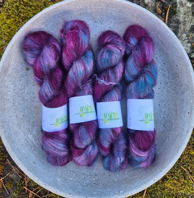 Silk Mohair - Røsslyng