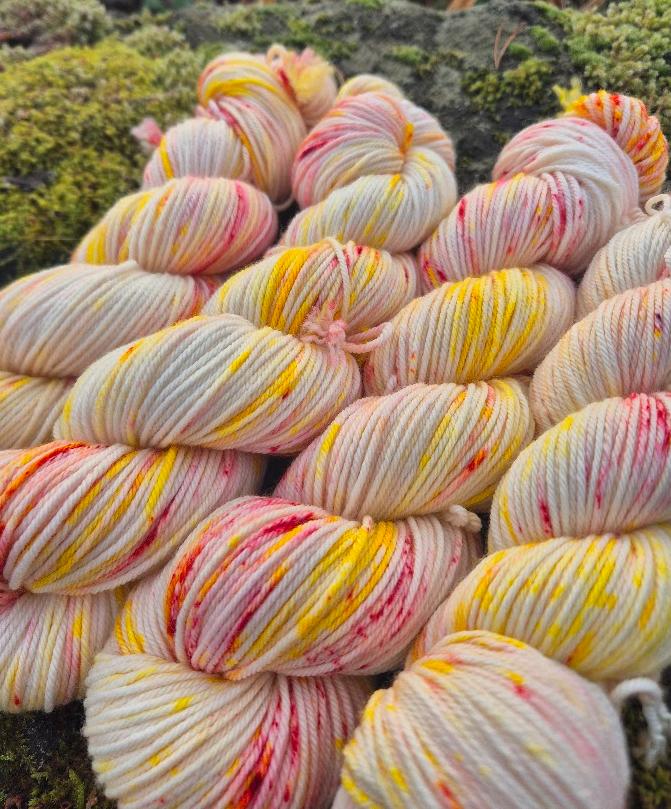 Spenstig tykk merino - Sommermorgen